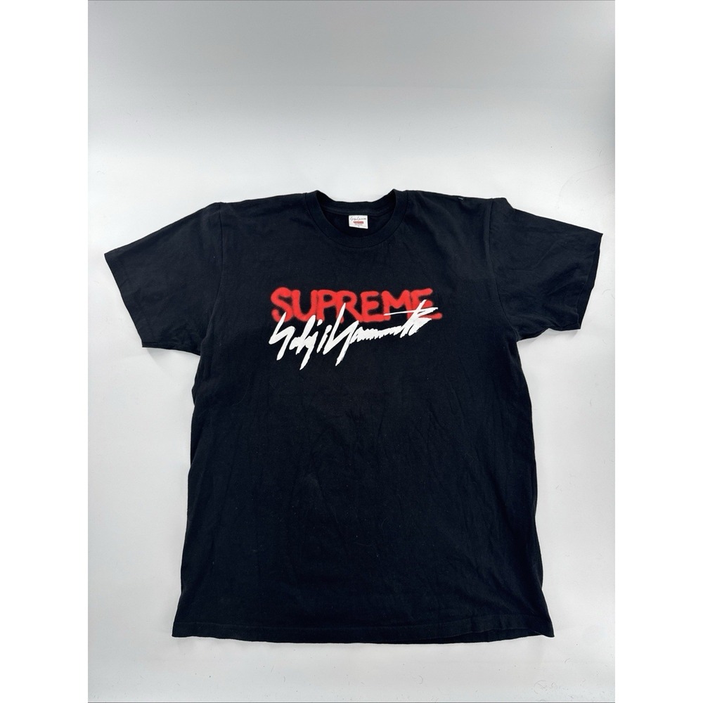 Supreme Yohji Yamamoto Black Paint Tee Large Street Wear 2020